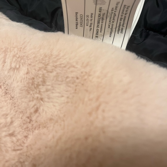 Abercrombie Kids Blue and Pink Puffer Jacket with Hood - Picture 10 of 15